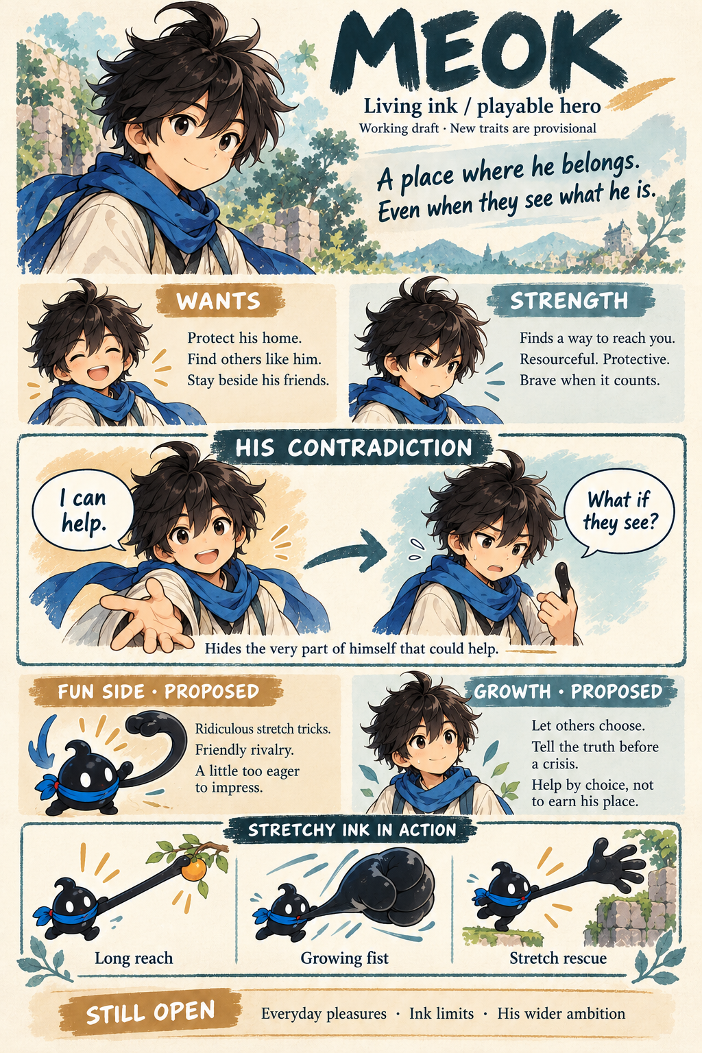 Meok character artwork