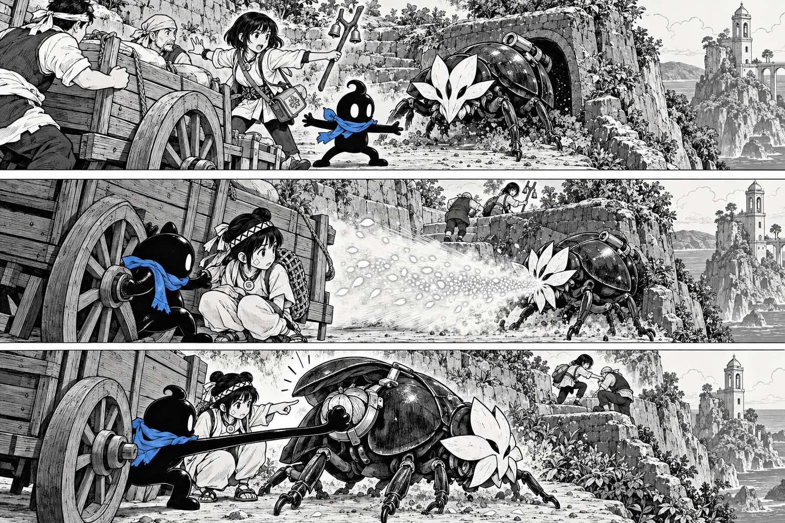 Scene test · read the Bloomback’s opening